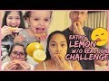 EATING LEMON WITHOUT REACTION CHALLENGE | TheMcQueenS