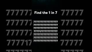 Download Lagu find the 1 in 7 ##shorts ## MP3