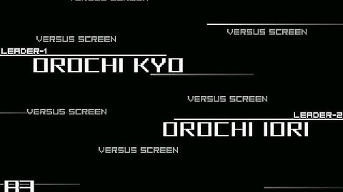 Orochi Kyo VS Orochi Iori "Form 1" | KOF Memorial Lv2