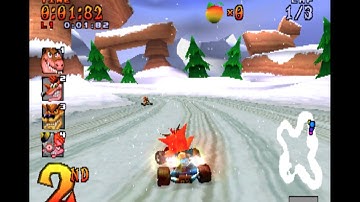 Crash Team Racing: Blizzard Bluff (CTR Challenge) [1080 HD]