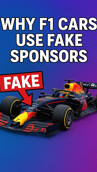 How f1 teams use fake sponsors to make brands overpay to be a sponsor? #f1
