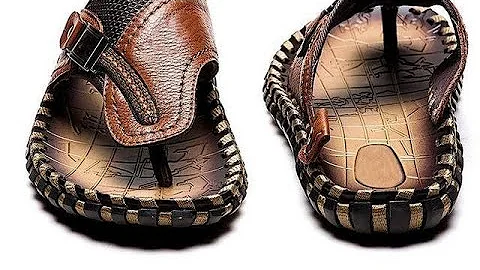 High Quality Handmade 100% Cow Genuine Leather Sandals