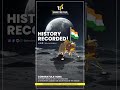 Chandrayaan-3 has successfully soft-landed on moon’s South Pole😍 #chandrayaan3 #india