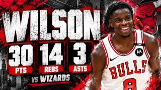Caleb Wilson 30 pts 14 rebs 3 asts vs Wizards 26/27 season