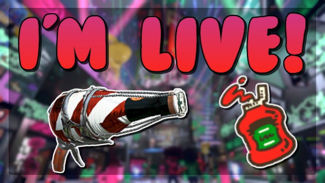I'm Live! Playing the mayo vs ketchup splatfest with a ketchup bottle
