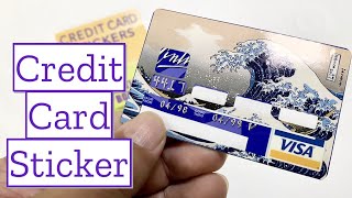 Credit Card Stickers, Skin Film Sticker, Credit Card Skin