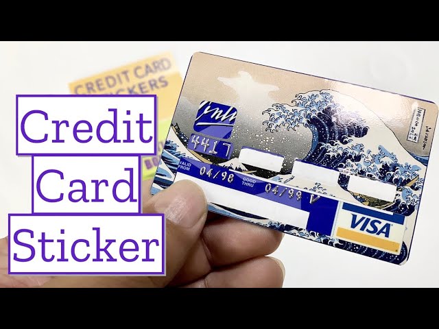 Skin Your Credit Card With SWEET Designs : 9 Steps - Instructables