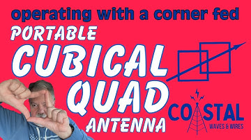 I Built a Portable Cubical Quad Antenna and it Works!