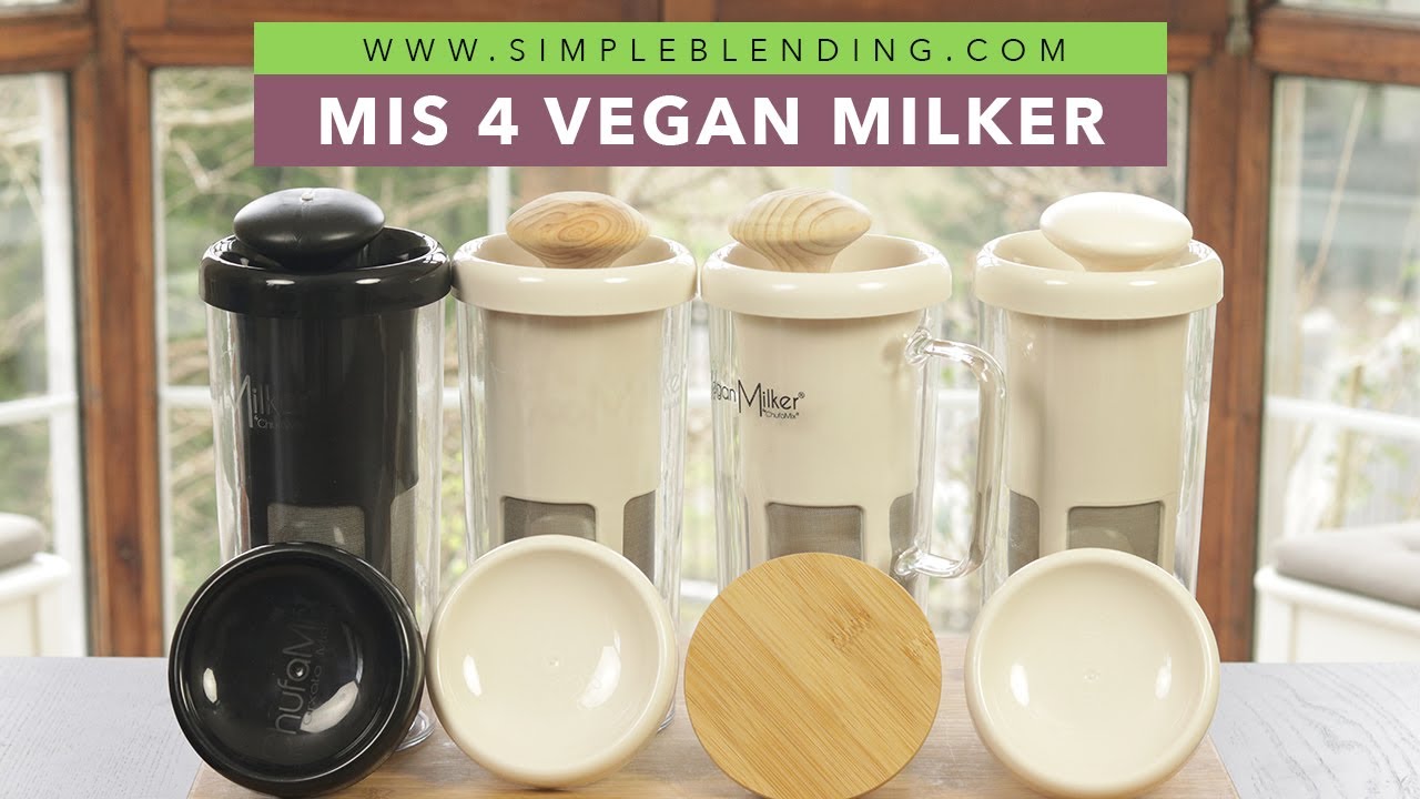 Haz leche vegetal con Vegan Milker by Chufamix. - EcoSpace