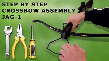 How To Assemble A Crossbow. Step By Step Tutorial. JAG-1 by EK Archery, 175 lbs