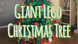 Giant Lego Inspired Christmas Tree