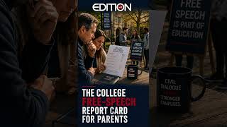 The College Free-Speech Report Card for Parents 📊🇺🇸 WBEdition.com #FreeSpeech #Conservative