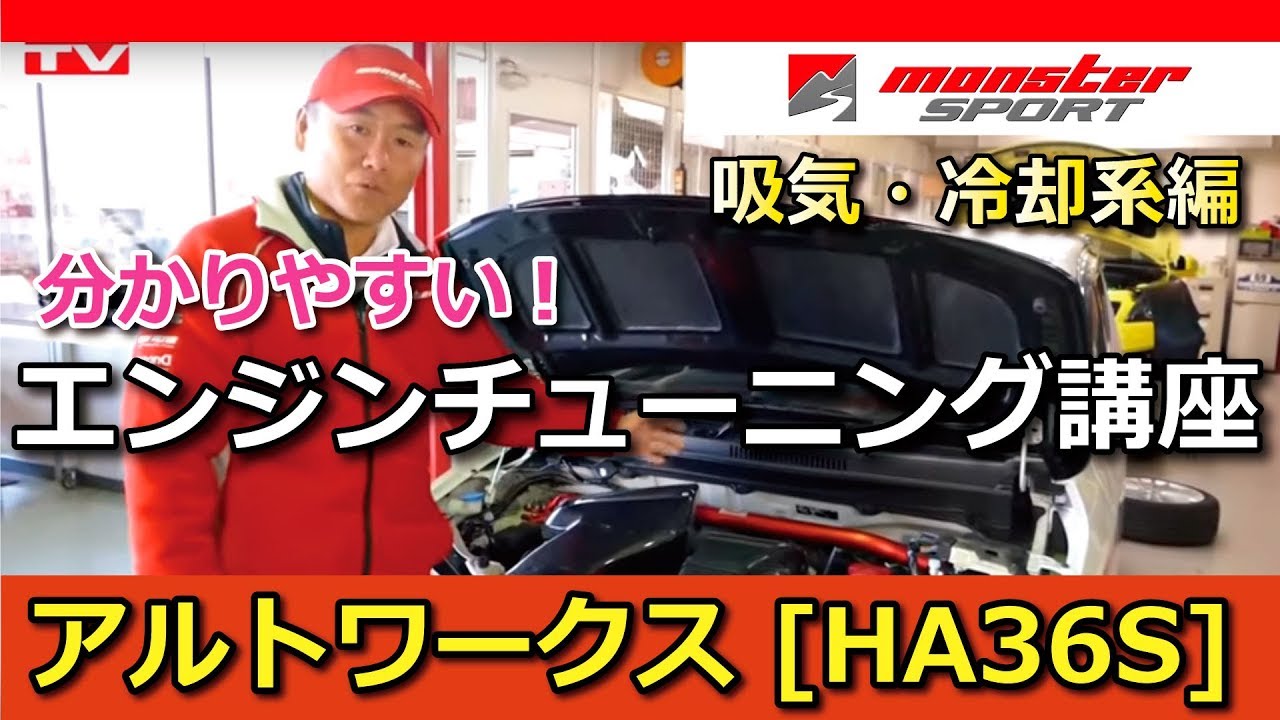 Monster Sport Alto Works [HA36S] Hiroyuki Watanabe's Engine Tuning