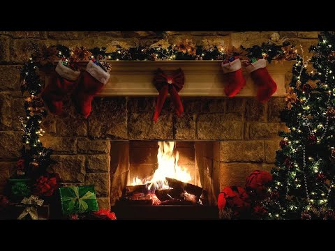 Şömine / Fireplace - 1 Saat / One Hour - Yılbaşı Müzik / Christmas Song - New Years / Holiday