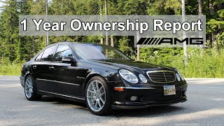 Here's how much it costs to own a Mercedes E55 AMG - 1 Year Ownership Report