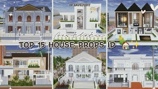 TOP 15 HOUSE PROPS ID 🏡✨ | SAKURA SCHOOL SIMULATOR screenshot 2
