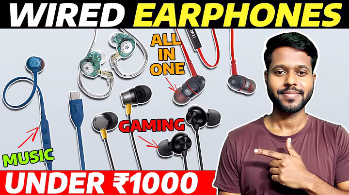 Top 5 Best Earphones Under 1000 in 2025 🔊 Best Wired Earphones Under 1000 in India 2025