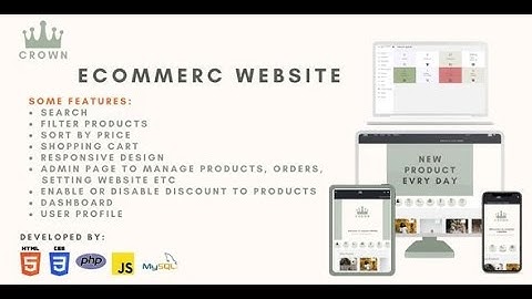 full e-commerce website shopping cart php