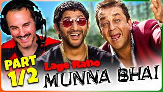Andrew Watches LAGE RAHO MUNNA BHAI For The First Time! | Movie Reaction Part 1/2! | Sanjay Dutt
