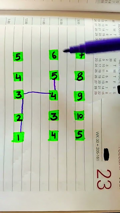 Draw a checkered path with numbers #numbers #youtubeshorts #shorts