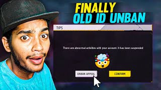 OLD ID UNBAN APPEAL FEATURE - FREE FIRE 🔥