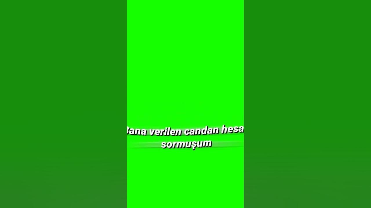 Yeşil ekran veriyorumm YouTube