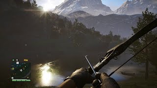 Silent PEOPLE HUNTER with Battle Bow from FPS Game on PC Far Cry 5 screenshot 2
