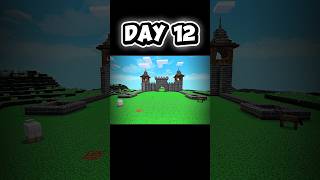 100 Days Challenge ka Day 12 hai! castle in Minecraft #minecraft #gaming #mahal #tutorial #viral