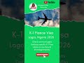 The only channel offering K-1 Fiance Visa info specific to Nigerian beneficiaries and LagosEmbassy