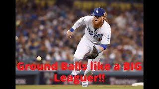 Breaking Down MLB Players Ground Ball Work - Upper Class Sports