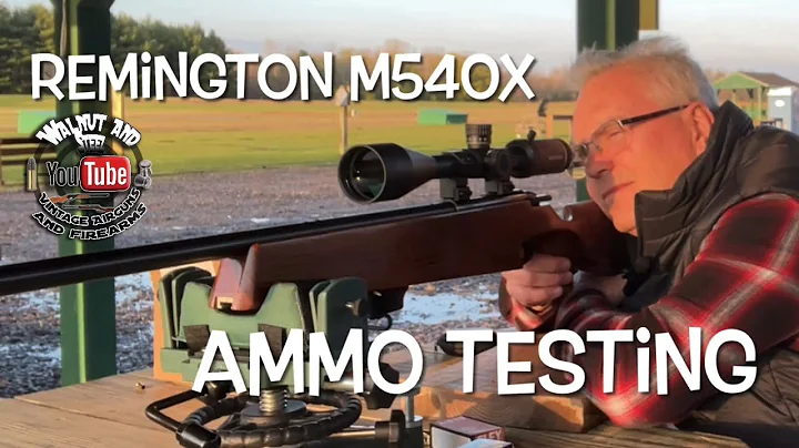 Remington M540X & Riton Conquer 6-24x50 testing several new ammo brands