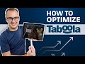 How to optimize a taboola campaign