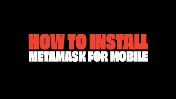 How to install MetaMask Mobile - Android & iPhone. Easy & Quick Tutorial