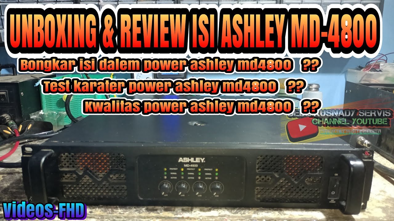 review power ashley md4800‼️