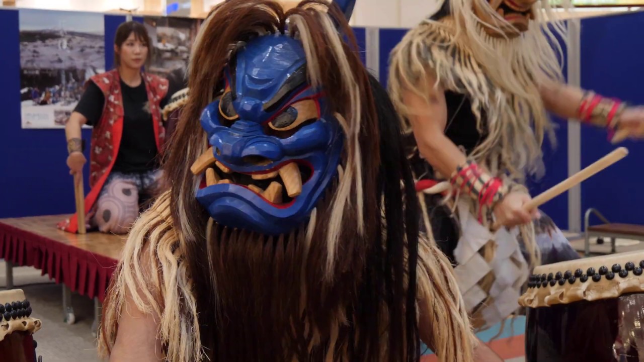 なまはげ太鼓 　イオンモール三川　2019/12/14