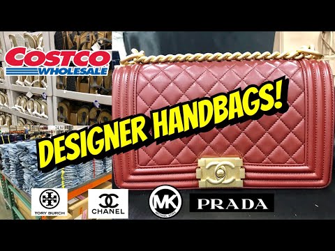 Costco Shop With ME DESIGNER HANDBAGS * CHANEL * PRADA * MICHAEL KORS *  Clothes & Shoes Too! 