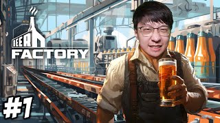 Bang EJ Bangun Pabrik Minuman - Beer Factory Simulator Gameplay - Part 1