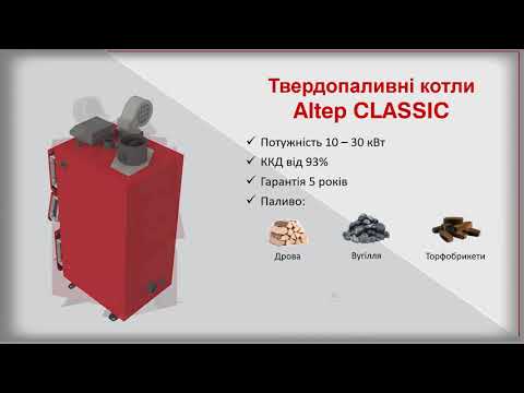 Твердопаливний котел Altep