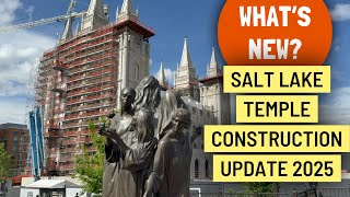 Temple Square Update 2025: New Statues & Major Progress