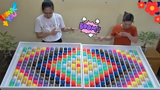 🔵🟠🟢 Color Ball Sorting Fun! | Relaxing Puzzle Game & ASMR Bliss