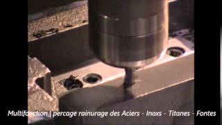 Ocm Multifonction Percage Rainurage Avec La Fraise Dijet Dv-Socs3