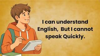 Why I Understand But I can't Speak || Graded Reader || Improve Your English Through Listening
