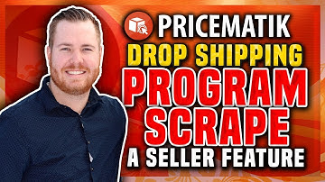 Pricematik Drop Shipping Program Scrape a Seller Feature