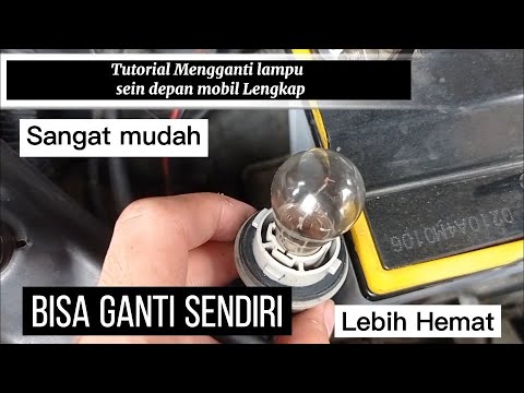 Video: Bagaimana cara mengganti bohlam lampu sein depan?