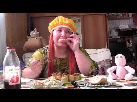 MUKBANG RUSSIA|ПРОБА ПРАВИЛЬНОЙ ЕДЫ|КАБАЧОК С ФАРШЕМ +САЛАТИК