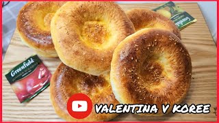 HOMEMADE BREAD IN THE OVEN - BREAD ON WATER - STEP-BY-STEP RECIPE OF UZBEK BREAD