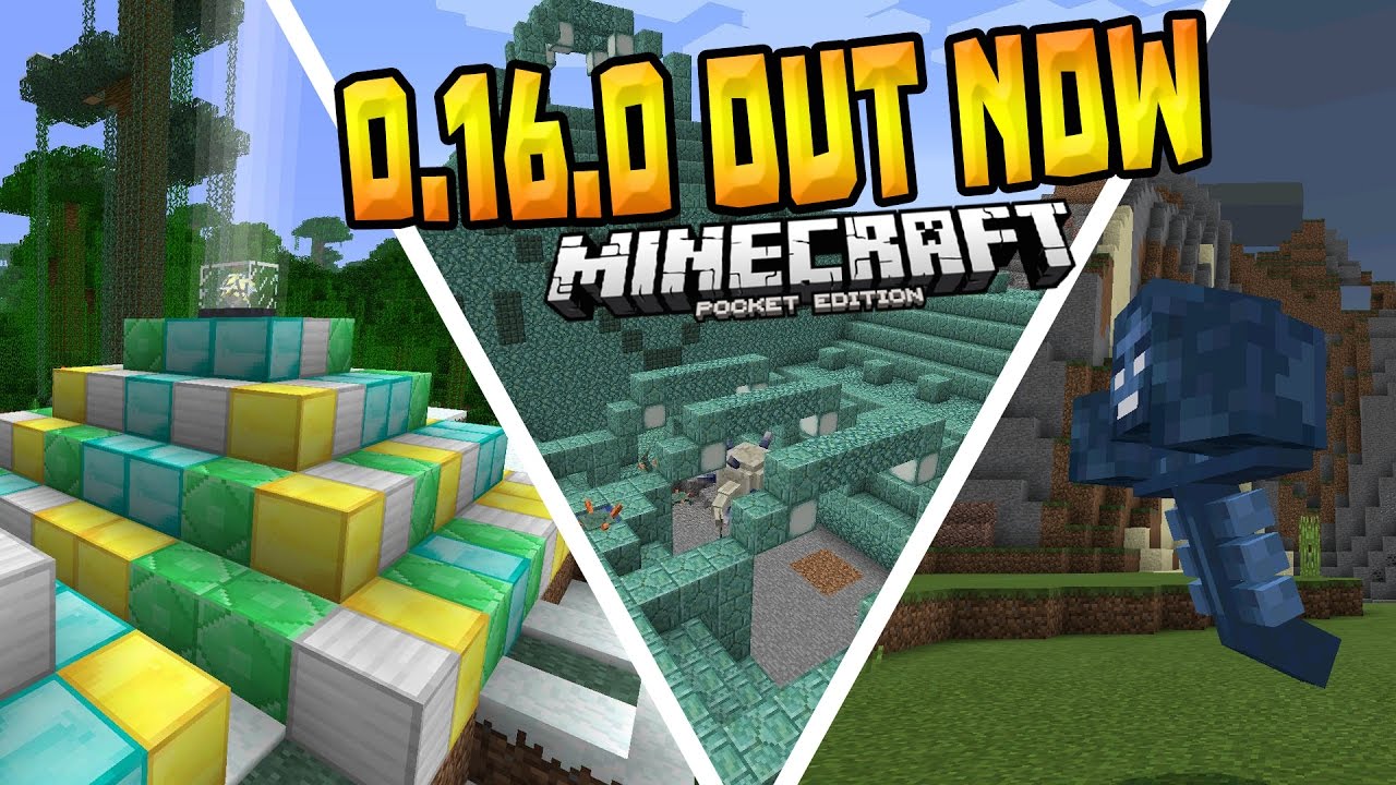 MCPE 0.16.0 OFFICIAL UPDATE!!! - 0.16.0 Full Release - Minecraft PE (Pocket Edition)