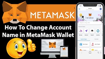 How To Change Account Name in MetaMask Wallet | Crypto Wallets Info