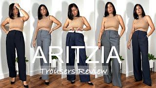 ARITZIA PANTS REVIEW on PETITE (5'2') and CURVY