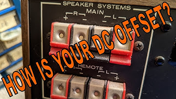 How to check DC offset without any tools